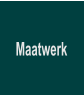 Maatwerk