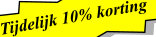 Tijdelijk 10% korting